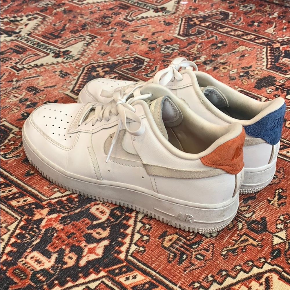 NIKE AIR FORCE 1 BANDIER LIMITED EDIT. BLUE/ORANGE